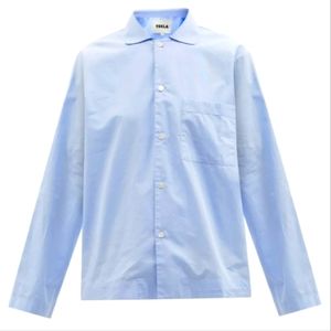 TEKLA Poplin Sleepwear Shirt